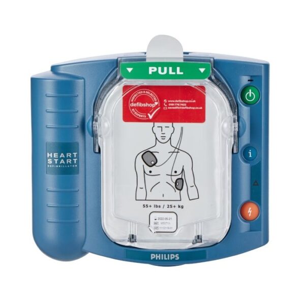 Philips HS1 Defibrillator AED and Carry Case